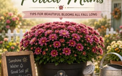 How to Care for Potted Mums