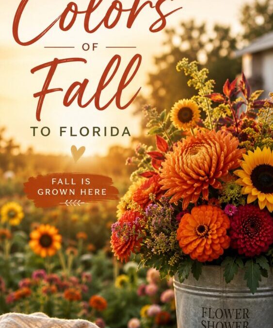 Bringing the Colors of Fall to Florida: Growing Autumn One Bouquet at a Time